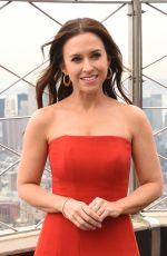 LACEY CHABERT Visits Empire State Building in New York 11/15/2022