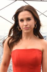 LACEY CHABERT Visits Empire State Building in New York 11/15/2022