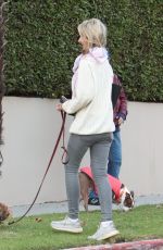 LADY VICTORIA HERVEY Out with Her Dog in West Hollywood 11/14/2022