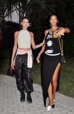 LAIS RIBEIRO at a Bus Stop in Miami 11/04/2022