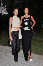 LAIS RIBEIRO at a Bus Stop in Miami 11/04/2022