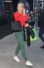 LARA SPENCER Arrives at Good Morning America Studio in New York 11/21/2022