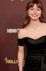 LAUREN DONZIS at Warner Bros. & Hbomax Holiday Movies Event in Burbank 11/16/2022