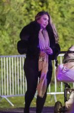 LAUREN GOODGER at a Firework Event in Essex 11/05/2022