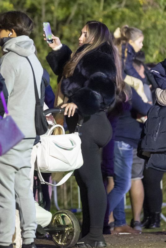 LAUREN GOODGER at a Firework Event in Essex 11/05/2022
