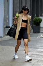 LEA MICHELE Heading to a Gym in New York 11/06/2022