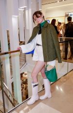 LEA VAN ACKEN at Longchamp Re-Opening Event 11/03/2022