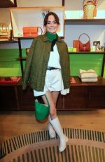LEA VAN ACKEN at Longchamp Re-Opening Event 11/03/2022