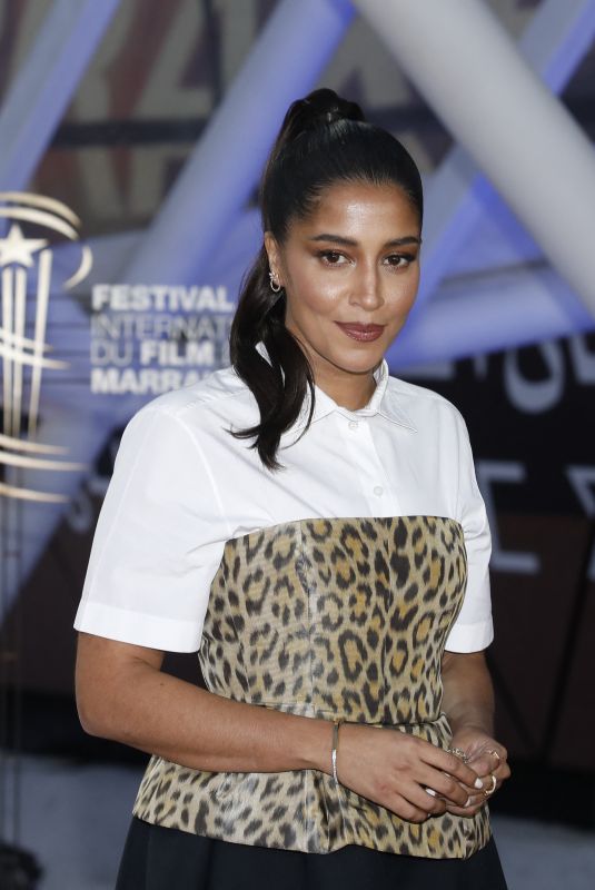 LEILA BEKHTI at Marrakech Film Destival Closing Red Carpet 11/19/2022