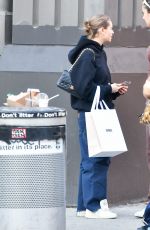 LENI KLUM Out adn About in New York 11/12/2022