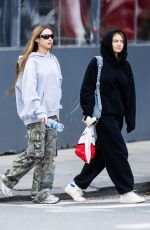 LENI KLUM Out with a Girlfriend in New York 10/28/2022