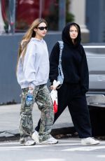 LENI KLUM Out with a Girlfriend in New York 10/28/2022