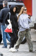 LENI KLUM Out with a Girlfriend in New York 10/28/2022
