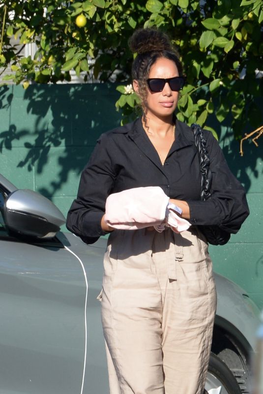 LEONA LEWIS Out and About in Studio City 10/30/2022