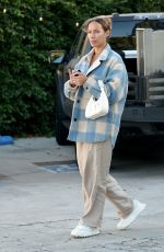 LEONA LEWIS Out with Her Mom and Baby Girl in Studio City 11/09/2022
