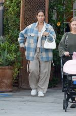 LEONA LEWIS Out with Her Mom and Baby Girl in Studio City 11/09/2022