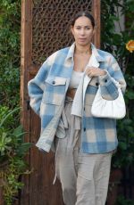 LEONA LEWIS Out with Her Mom and Baby Girl in Studio City 11/09/2022