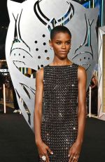 LETITIA WRIGHT at Black Panther: Wakanda Forever Premiere in London 11/03/2022