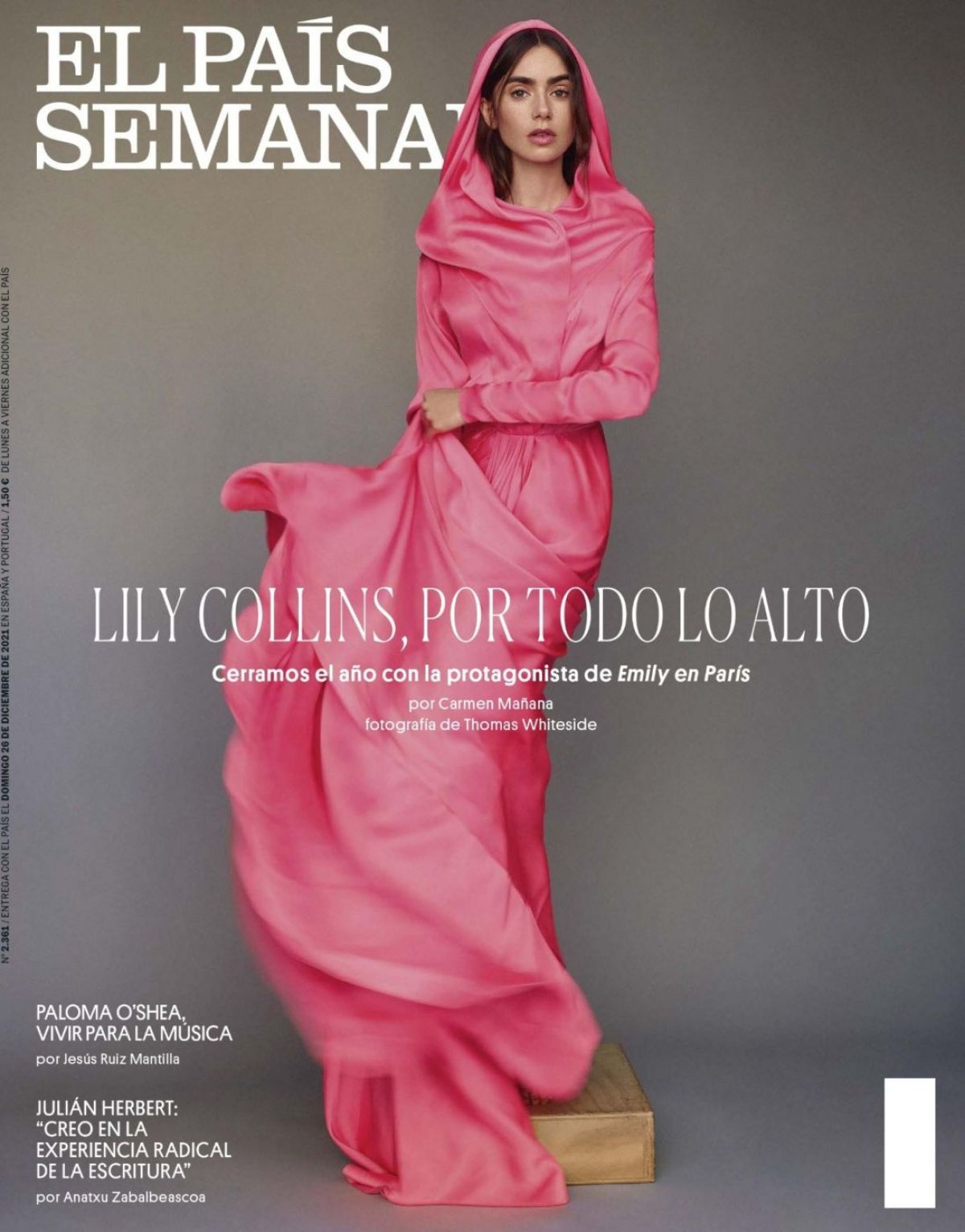 LILY COLLINS in El Pias Semanal 2021 – HawtCelebs