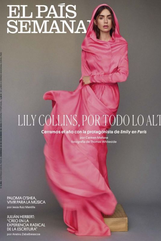 LILY COLLINS in El Pias Semanal 2021