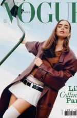 LILY COLLINS in Vogue Magazine, France December 2022/January 2023