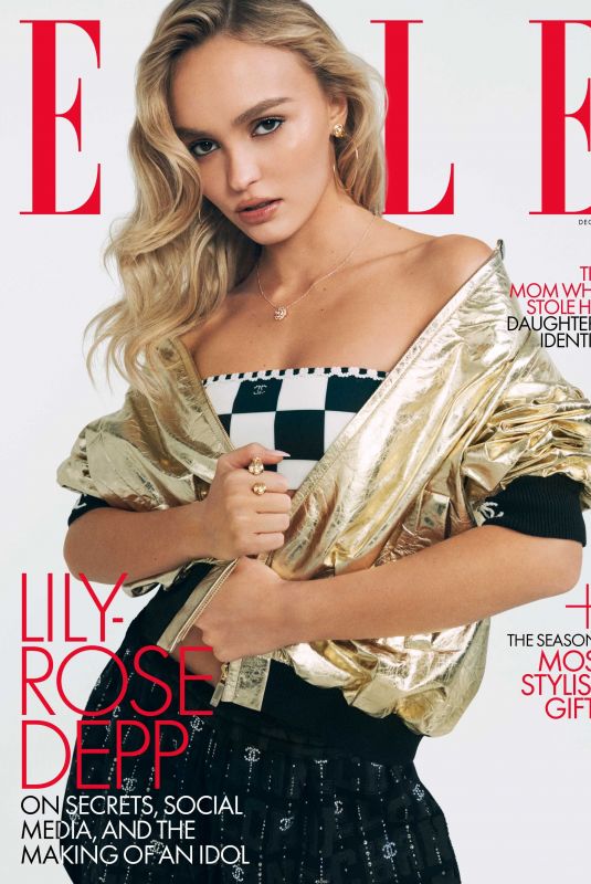 LILY-ROSE DEPP for Elle Magazine, December 2022/January 2022