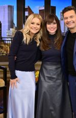 LINDA CARDELLINI at Live with Kelly and Ryan in New York 11/14/2022