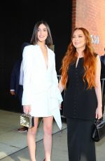 LINDSAY and ALI LOHAN Arrives at Drew Barrymore Show in New York 11/10/2022