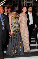 LINDSAY and ALI LOHAN Arrives at Paris Theatre in New York 11/09/2022