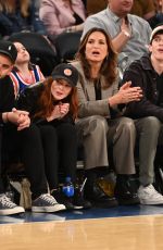 LINDSAY LOHAN at Boston Celtics vs New York Knicks Game in New York 11/05/2022