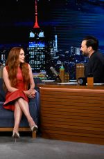 LINDSAY LOHAN at Tonight Show Starring Jimmy Fallon 11/10/2022