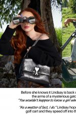 LINDSAY LOHAN for Interview Magazine, November 2022