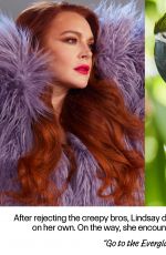LINDSAY LOHAN for Interview Magazine, November 2022