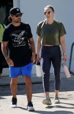 LINDSEY VONN and Diego Osorio at Miami Beach