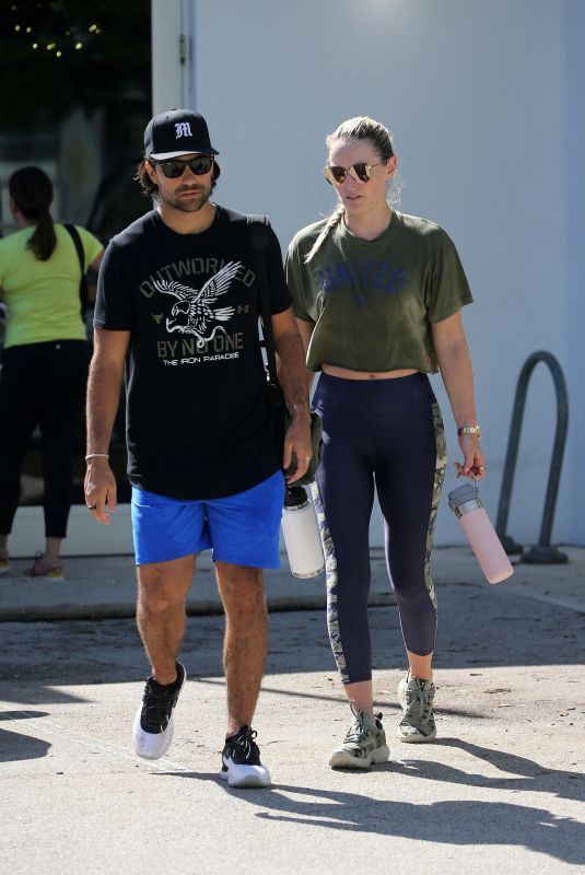 LINDSEY VONN and Diego Osorio at Miami Beach