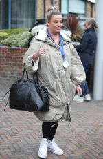 LISA ARMSTRONG Leaves Her Hotel in London 11/05/2022