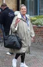 LISA ARMSTRONG Leaves Her Hotel in London 11/05/2022