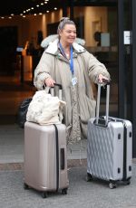 LISA ARMSTRONG Leaves Her Hotel in London 11/05/2022