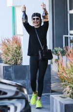 LISA RINNA at a Gas Station Before Heading to a Pilates Class in West Hollywood 11/22/20222