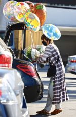 LISA RINNA Shopping at Ralphs Store in Studio City 10/30/2022