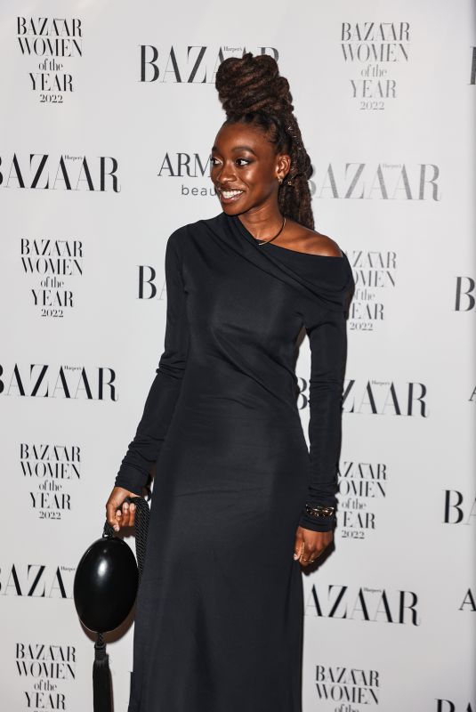 LITTLE SIMZ at Harper’s Bazaar Women of the Year Awards in London 11/10/2022