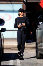 LORI HARVEY Heading to Pilates Class in Los Angeles 11/20/2022