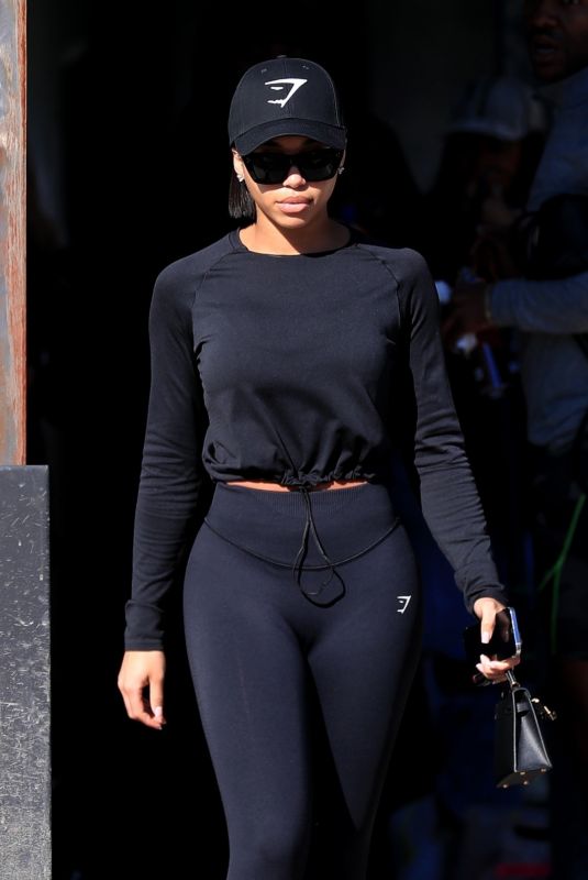 LORI HARVEY Heading to Pilates Class in Los Angeles 11/20/2022