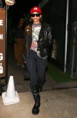 LORI HARVEY Leaves Giorgio Baldi in Santa Monica 11/06/2022