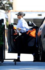 LORI HARVEY Shopping at XIV Karats in Beverly Hills 11/12/2022