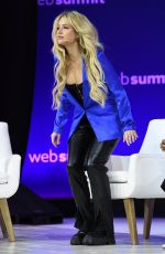 LOTTIE MOSS at Web Summit 2022 at Altice Arena in Lisbon 11/03/2022