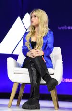 LOTTIE MOSS at Web Summit 2022 at Altice Arena in Lisbon 11/03/2022