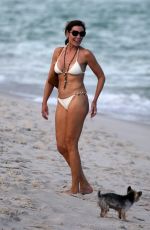 LUANN DE LESSEPS in Bikini at a Beach in Miami 11/13/2022