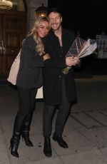 LUBA MUSHTUK Celebrates Her Birthday at Il Borro Tuscan Bistro in London 11/14/2022