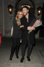 LUBA MUSHTUK Celebrates Her Birthday at Il Borro Tuscan Bistro in London 11/14/2022